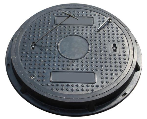 1000mm Composite Manhole Cover with High Corrosion Resistance and Frame And Cover Installation Method