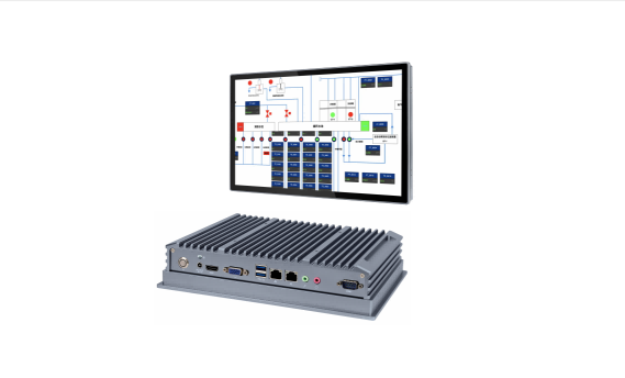 10.1 Inch Industrial Computer IP65 Fanless HMI 350 Cd/M2 Industrial Touch Panel PC