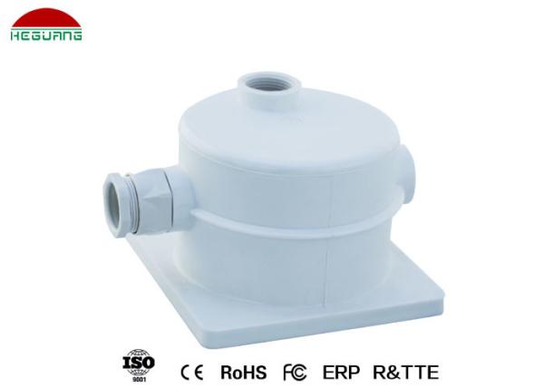 White Color Swimming Pool Light Electrical Box 16mm - 18mm Hole Position