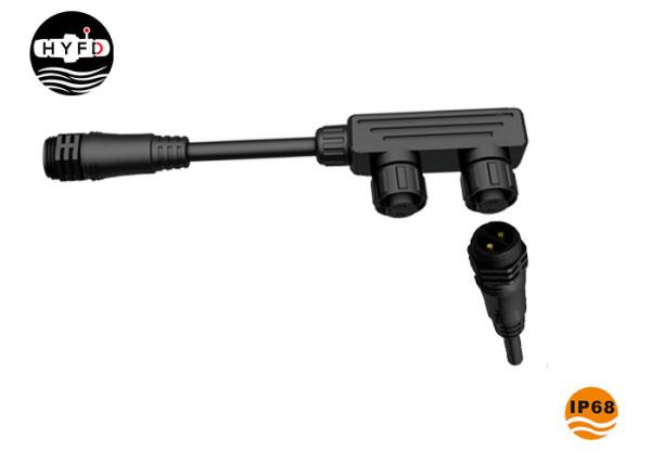 1 2 para fora no conector impermeável exterior do cabo M15 da forma 8.5mm de F