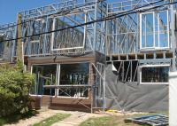 Quadro de aço leve pré-fabricado móvel de 2 andares casas modulares apartamento para venda