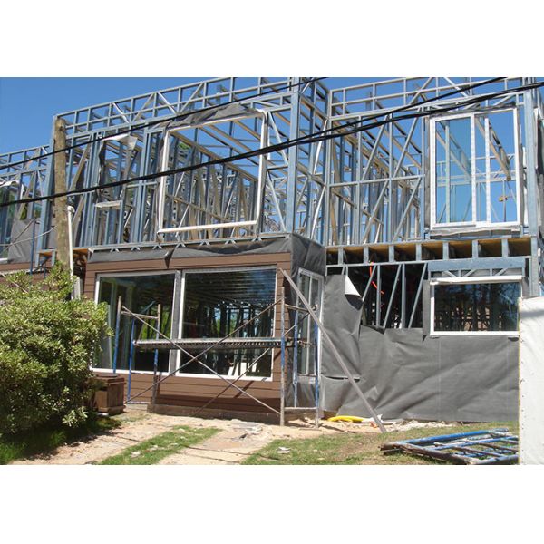 Light Steel Frame Movable Prefab 2 Story Modular Homes Apartment For Sale Uruguay Project