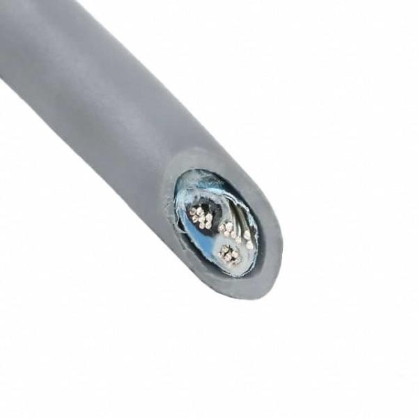 Alpha Wire CABLE 2CON 22AWG SLATE SHLD 100'