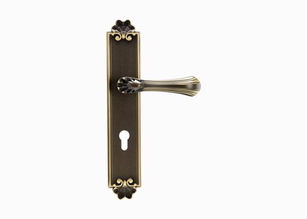 Antique Style Classic Door Handles Lock Ceramic Fancy 135mm 63mm