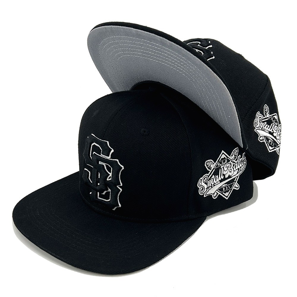3D Embroidery Snapback Caps Structured