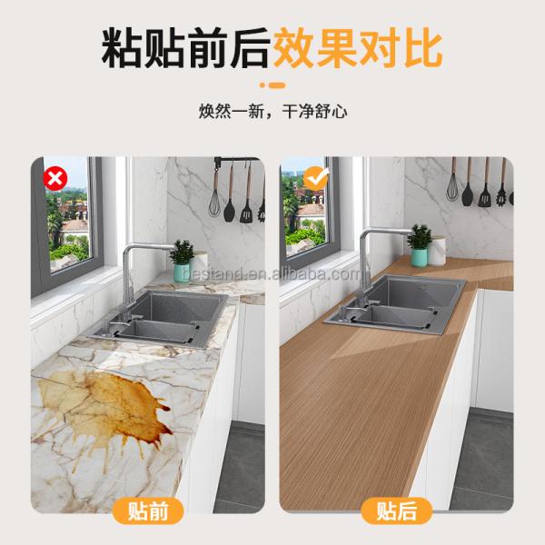 Wood Grain PVC Lamination Film for Furniture Wall Floor Protection 122cm Width * 50m
