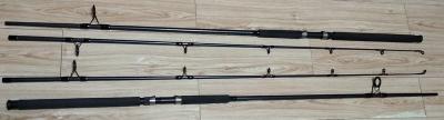 fiberglass  9' 2.7m Section: 2  C.W:60~150G SPINNING CASTING ROD