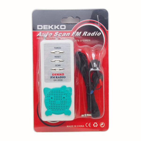 Plástico exterior de rádio do orador 108MHz 22mm do orador de Mini Pocket FM