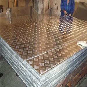 H14 3003 5052 6061 Aluminum Diamond Plate 10mm-3000mm Width