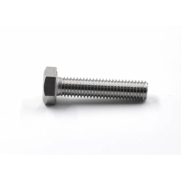 ASME B18.2.1 Stainless Steel Hex Head Screws For Food Processing Machines