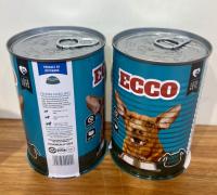 Produit alimentaire pour animaux de compagnie en boîte de conserve alimentaire pour animaux de compagnie Méthode d'impression Machine d'impression sur mesure Produit alimentaire en boîte de conserve OEM