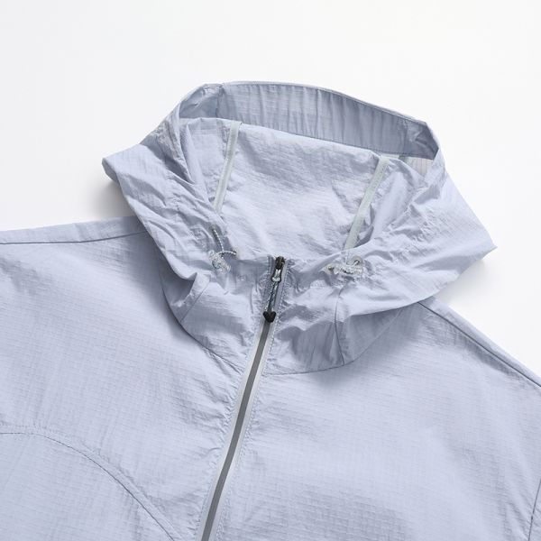 Men Breathable Quick Dry UV Protection Hooded Jacket for Outdoor Beach Surf Trip