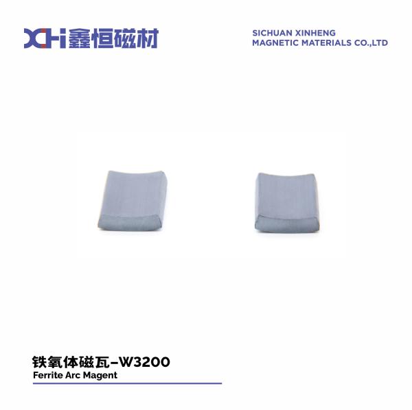 Circular Arc Ferrite Formed By Anisotropic High Temperature Sintering For Motorcycle Motor W3200