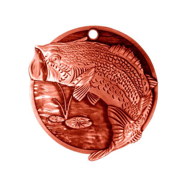 Customized Universal Stock Fishing Medals for Fishing Clubs