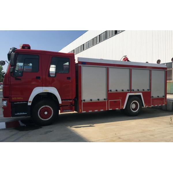 Escadaria aérea oficial Equipamento de caminhão de bombeiros 32 M Veículo de bombeiros 351 - 450 cv