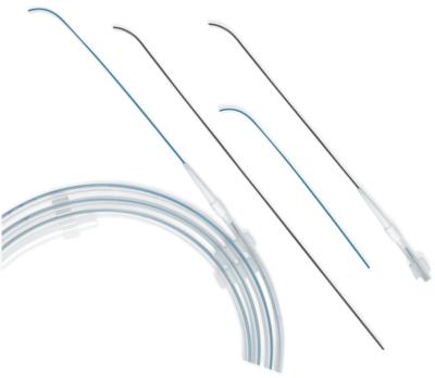 0.035 J Tip Guidewire , Nitinol Alloy Core Hydrophilic Coated Catheter