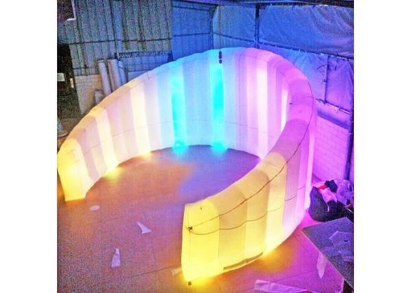 5m Dia Inflatable Billboard , Commercial Outdoor Blow Up Projector Screen