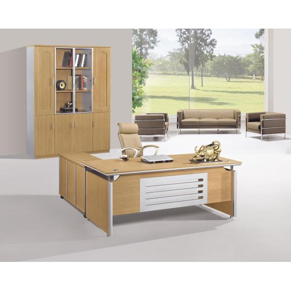 L type Maple executive office desks CD-9902 with 41mm MFC Desktop