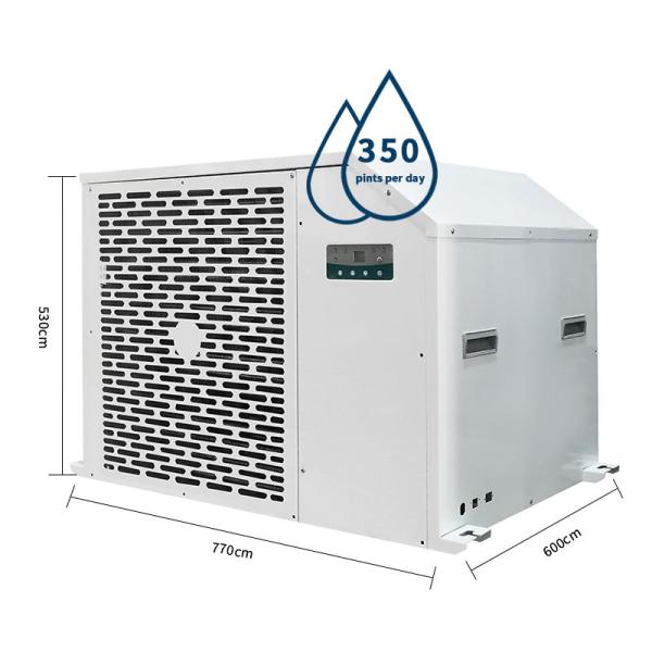 350 Pints Best Quality Ceiling Mounted Greenhouse Grow Room Dehumidifier Industrial Quest Dehumidifier