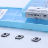 Low Alloy Steel Carbide Turning Insert DCMT11 with 3MU Semi-finish Chipbreaker