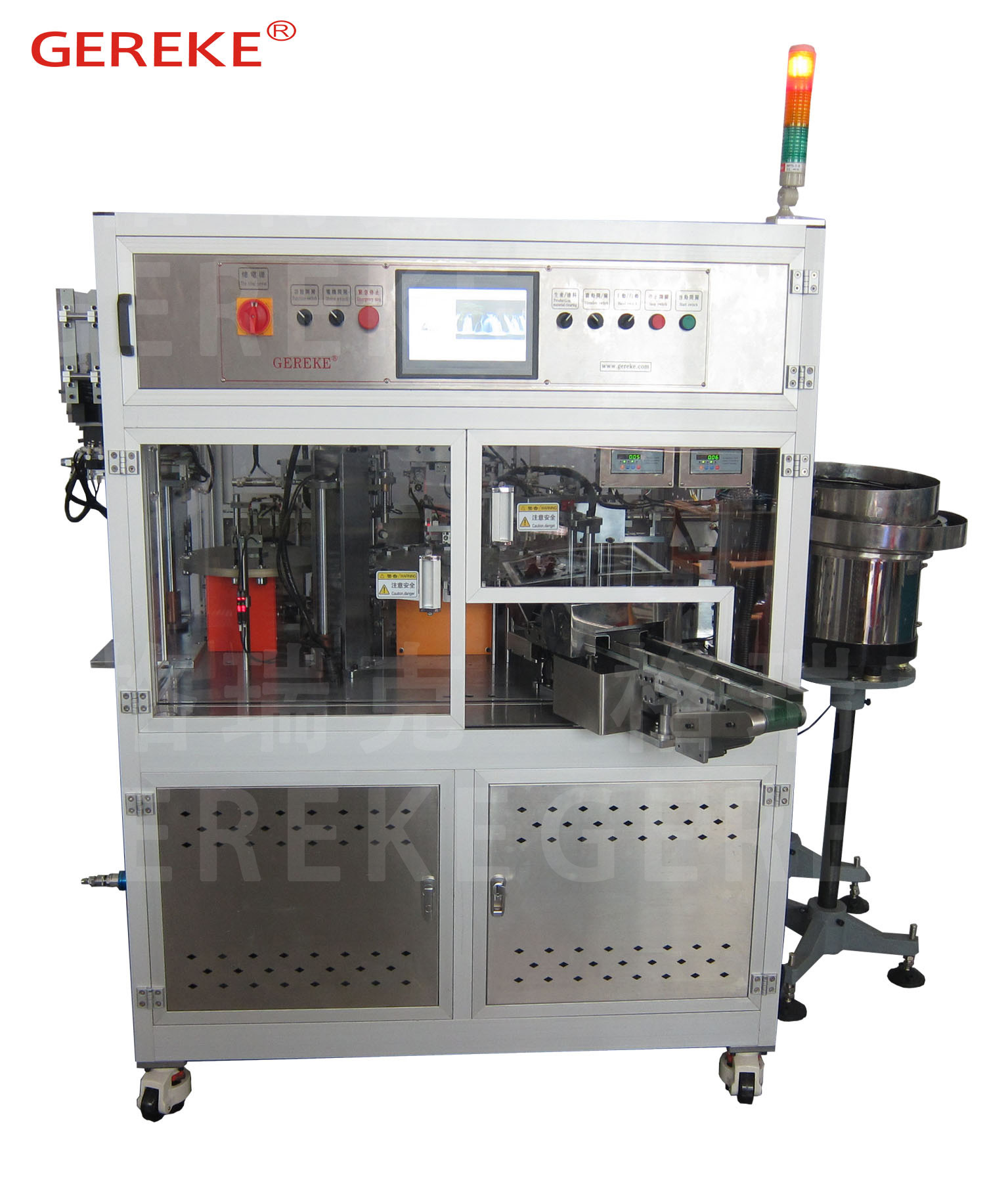 Automatic Inspection Cosmetic Processing Equipment For Eyeliner Pen Eyebrow Pen