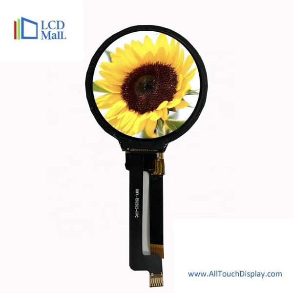 260 Luminance Circular LCD Screen 240x240 Round 1.28 Inch LCD Module For Smart Watch