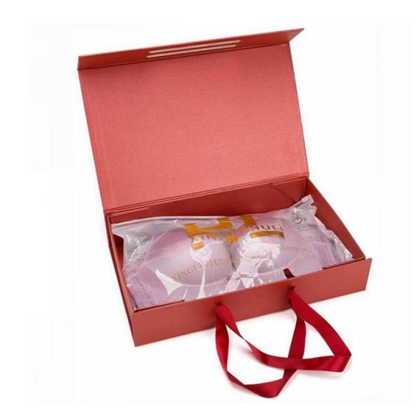 SGS Recyclable Screen Printing 21.5 *32 *6.5cm Apparel Packaging Boxes