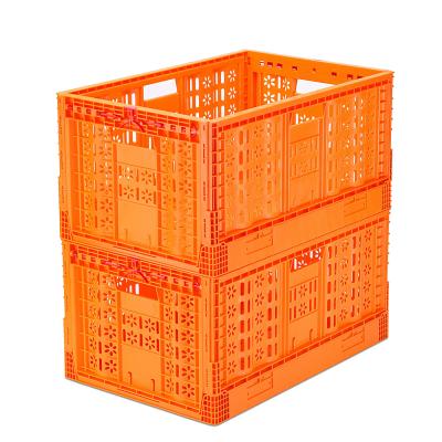 Cesto de armazenamento dobrável de estilo malha para armazenamento conveniente de vegetais e frutas