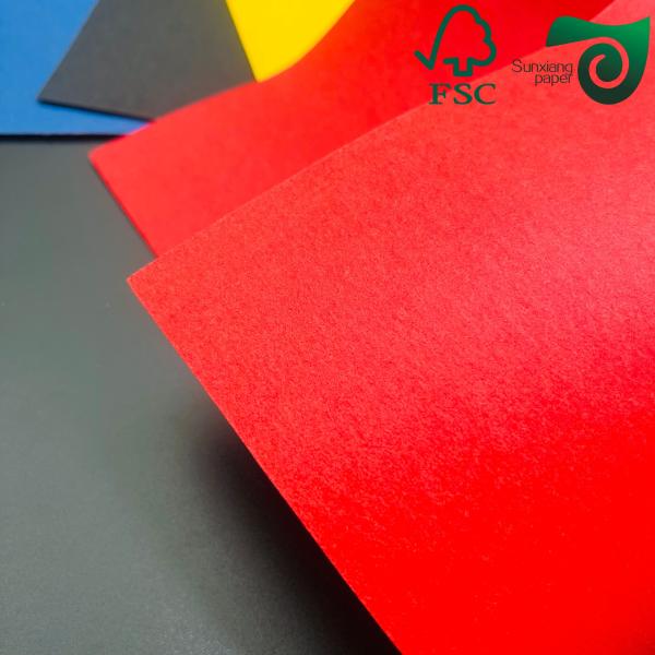 Inkjet Printable Recyclable Water Resistant Colored Fabric Paper FSC Wrapping Paper