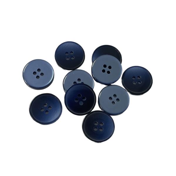 Необычные пуговицы для рубашек Темно-синий 28L С маленькой каймой Использование на одежде