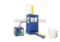 Máquina hidráulica automática da prensa de empacotamento do saco enorme para o vertical da venda