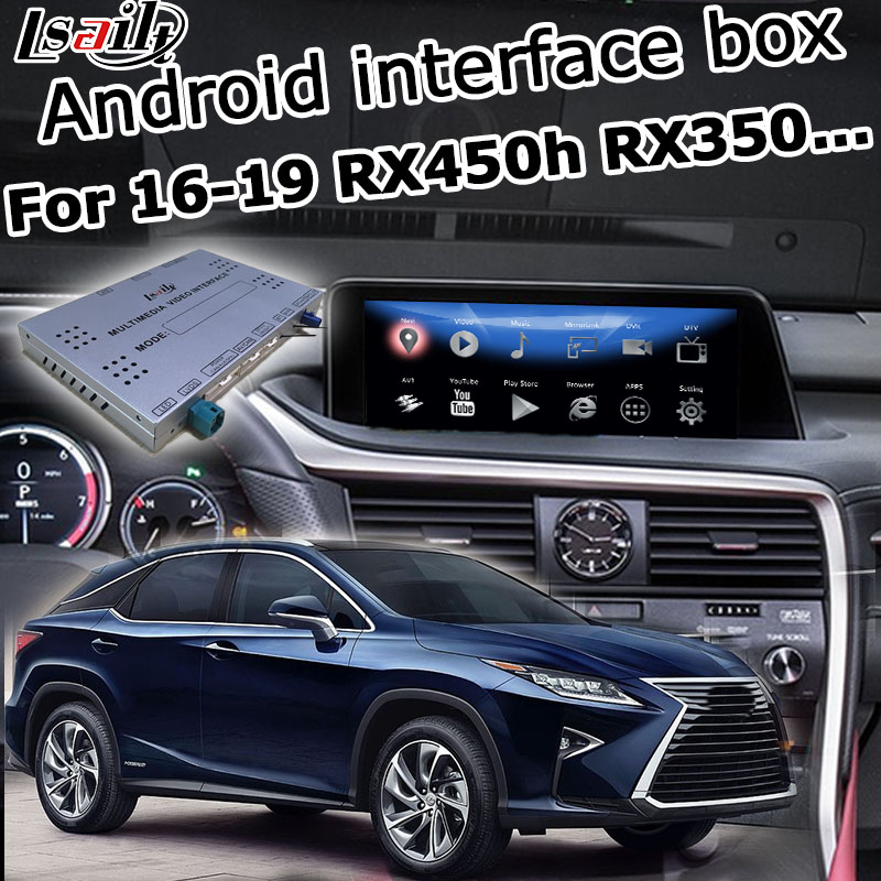 Андроида RAM версии 4GB интерфейса 16-19 RX350 RX450h Lexus коробка навигации видео- carplay