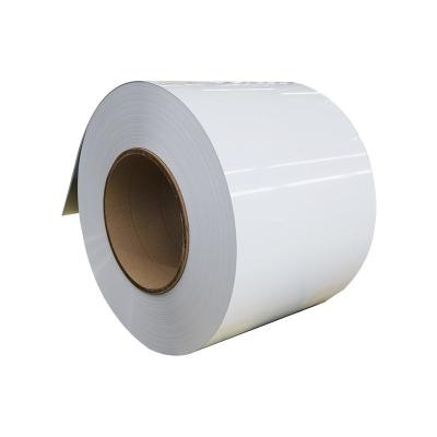 0.14mm-0.70mm White Aluminum Coil for Roofing Sheet Veneers Processing Service Bending