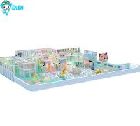 Customized Commercial Indoor Amusement Park Equipment Macaron Themed