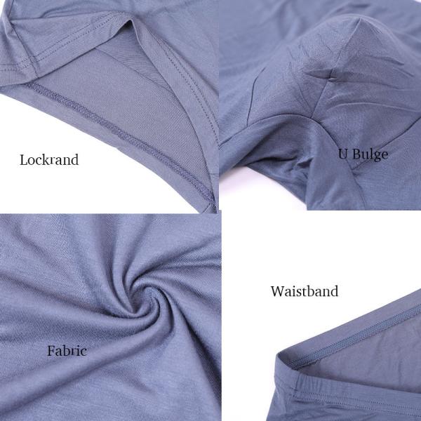 Mens Breathable Boxer Shorts Briefs Plus Size Middle Aged Elderly Cotton Soft Underpants