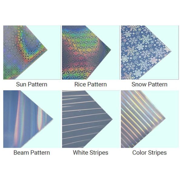 Holographic Vinyl A4 Inkjet Sticker Paper self adhesive a4 labels for Laser Printer