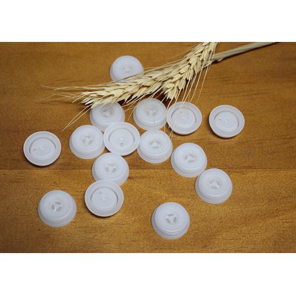 一方的な行為1の方法アルミニウム コーヒー バッグ/1つの方法空気弁のためのガスを抜く弁19.8mm外Dia