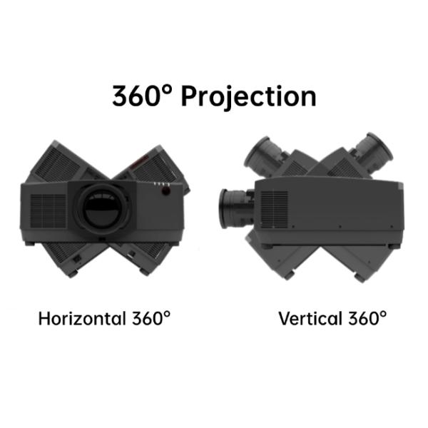 20K Lumen 3D Mapping Building Projector 20000 Lumen Highest Brightness LCD Laser Projector for Outdoor Large Venue Immersive Projection