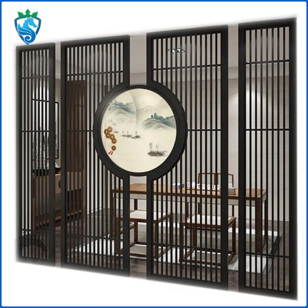 Partition Entrance Assembly Line Aluminum Profile Grille Living Room Hollow Decorative