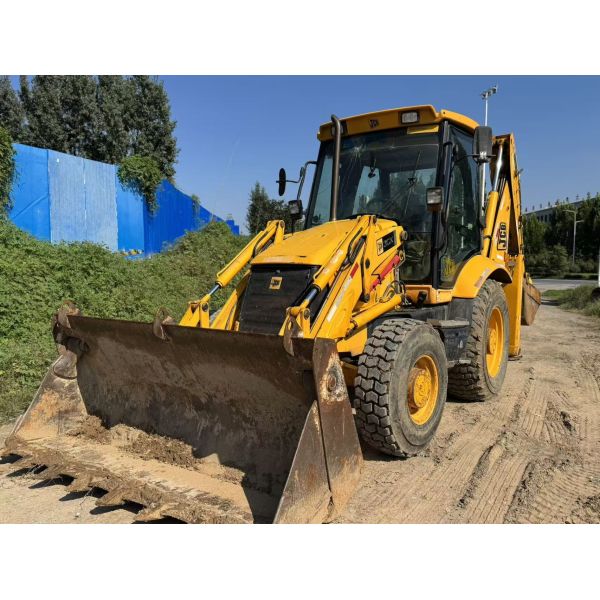 Original Color JCB 3CX Used Backhoe Loader 4 Wheel Drive