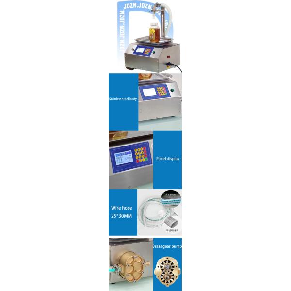 16 KG Beverage Filling Machine with Smart Automatic Honey Jar Filling Advancement