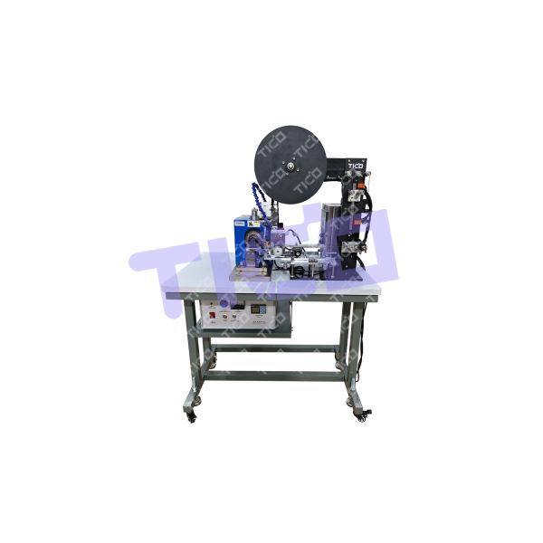 Cylindrical Cell Ultrasonic Welder with Tab Feeding Mechanism
