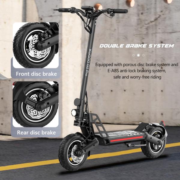 G2 PRO Adult Scooters 800W Foldable Design and Standard Voltage AC110-240V/50-60 HZ
