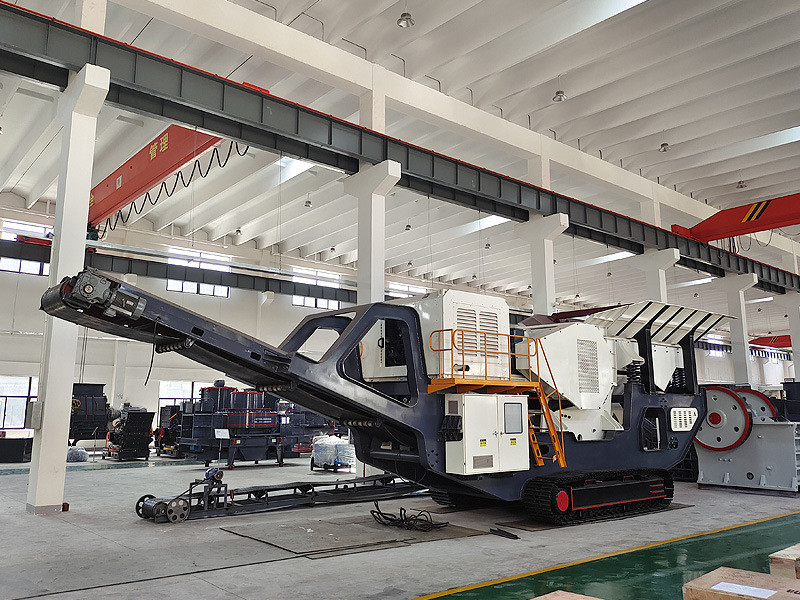 AC Motor Mobile Construction Waste Crusher Plant with and 70-300tph Capacity