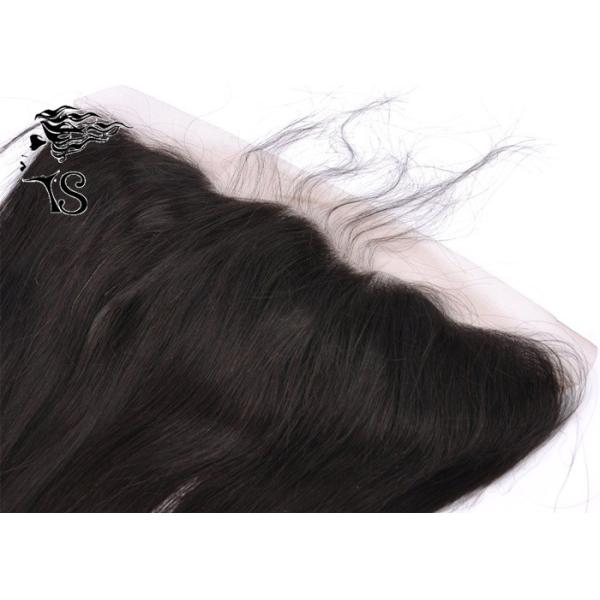 4x13 Swiss Lace Frontal Closure Free Style Silky Straight Unprocessed Human Hair Lace Frontal