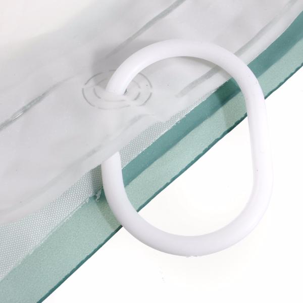 new design PEVA Shower Curtain Liner, MOLD & MILDEW Resistant, ODORLESS - No Chemical Smell, 72