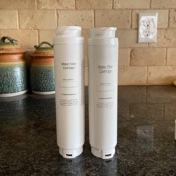 REPLFLTR10 Cartucho de filtro de agua de refrigerador 00740560 2 Envases para artículos para el hogar