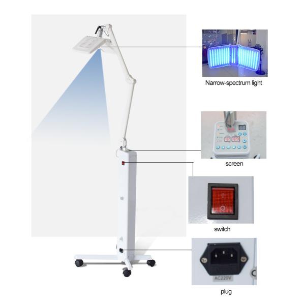 Красота кожи 7 цветов вертикальная привела светлую лицевую машину для подмолаживания кожи