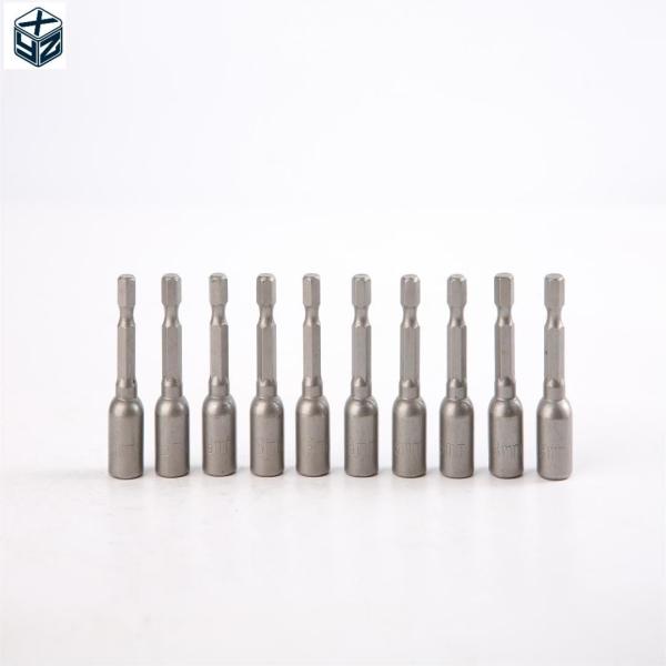 1/2in Drive CRV Material 6.35 Hexagon Magnetic Nut Driver Set for Hand Electric Tools