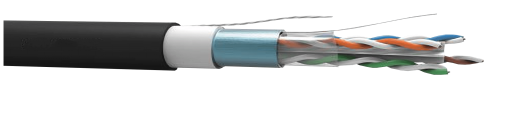 Промышленный кабель CAT6 Промышленная автоматизация КАТ7 привязывает оплетку АЛ/экрана и медной проволоки Мылар